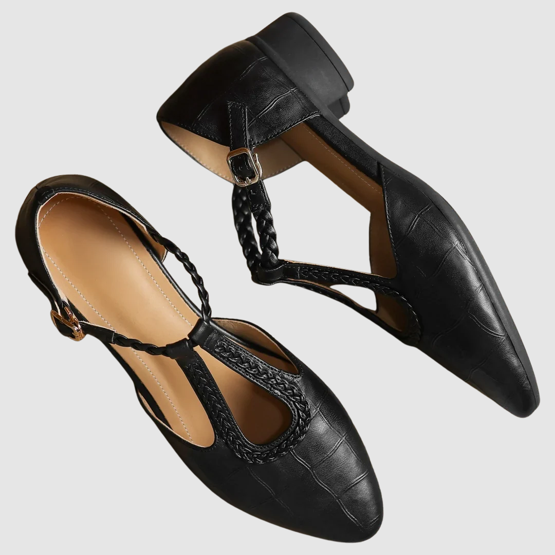 Lorena™ | Zapatos Ortopédicos de Cuero