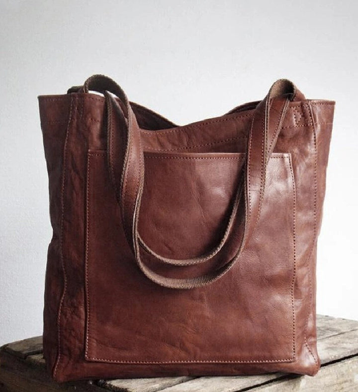 Claudia™ | Bolso tote de piel