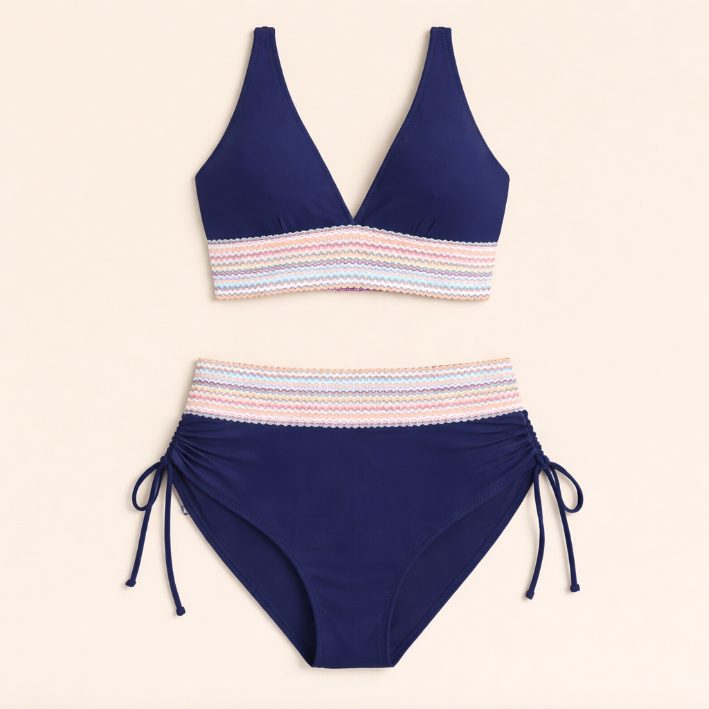 Nerina™ | Bikini elegante de talle alto