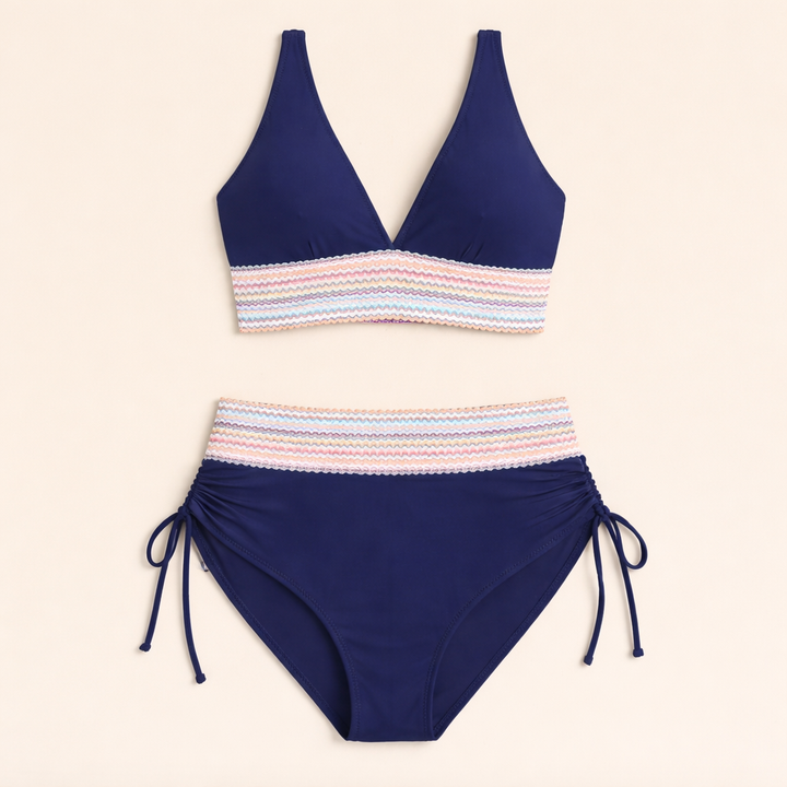 Nerina™ | Bikini elegante de talle alto