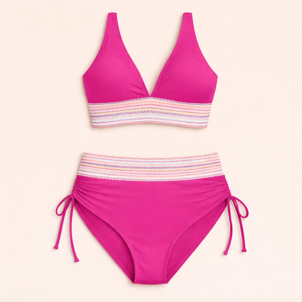 Nerina™ | Bikini elegante de talle alto