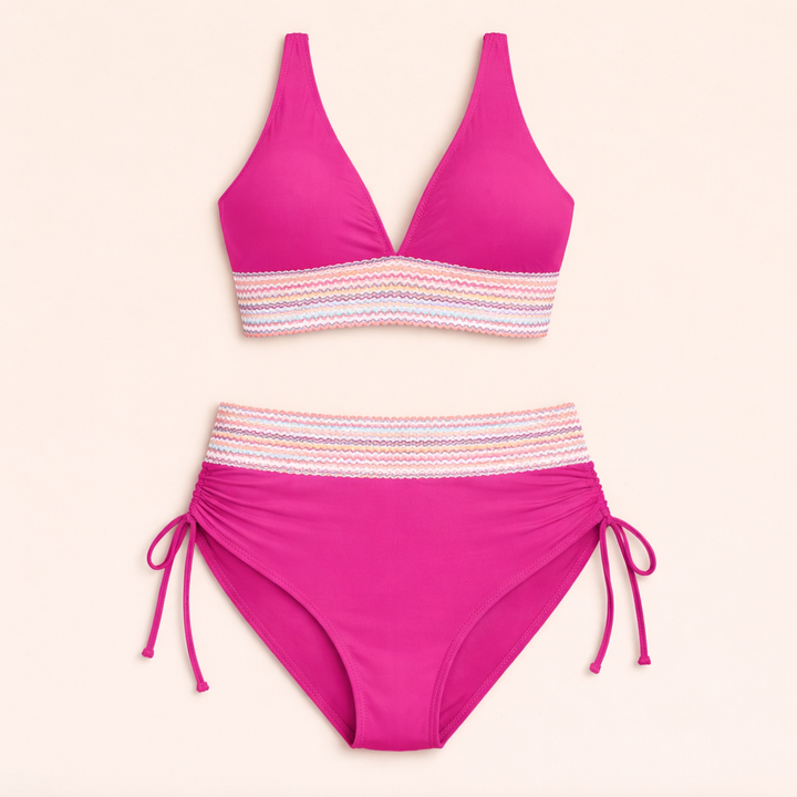 Nerina™ | Bikini elegante de talle alto