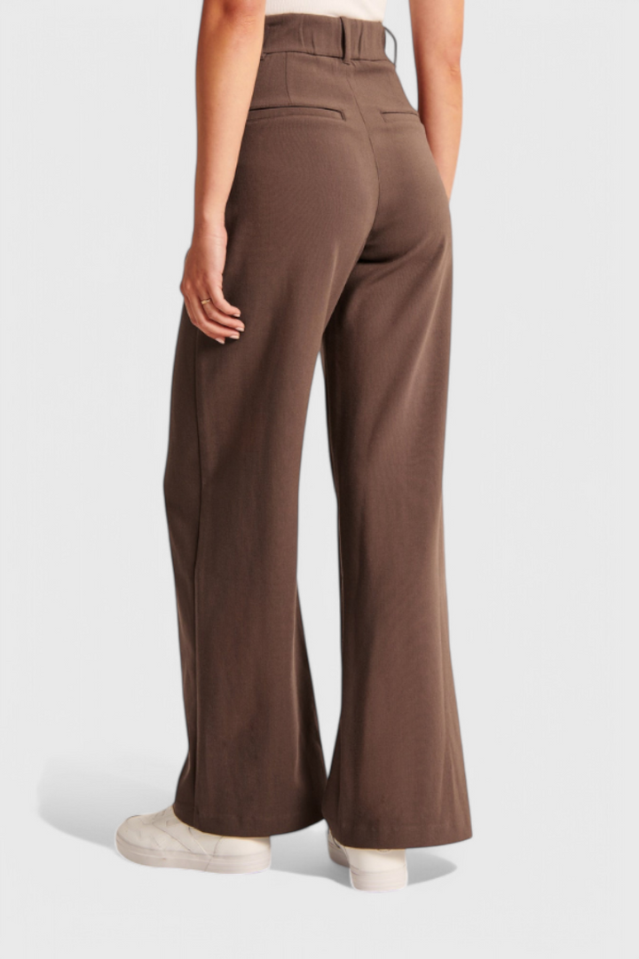 Gabriela™ | Pantalones Tailored de Pierna Ancha