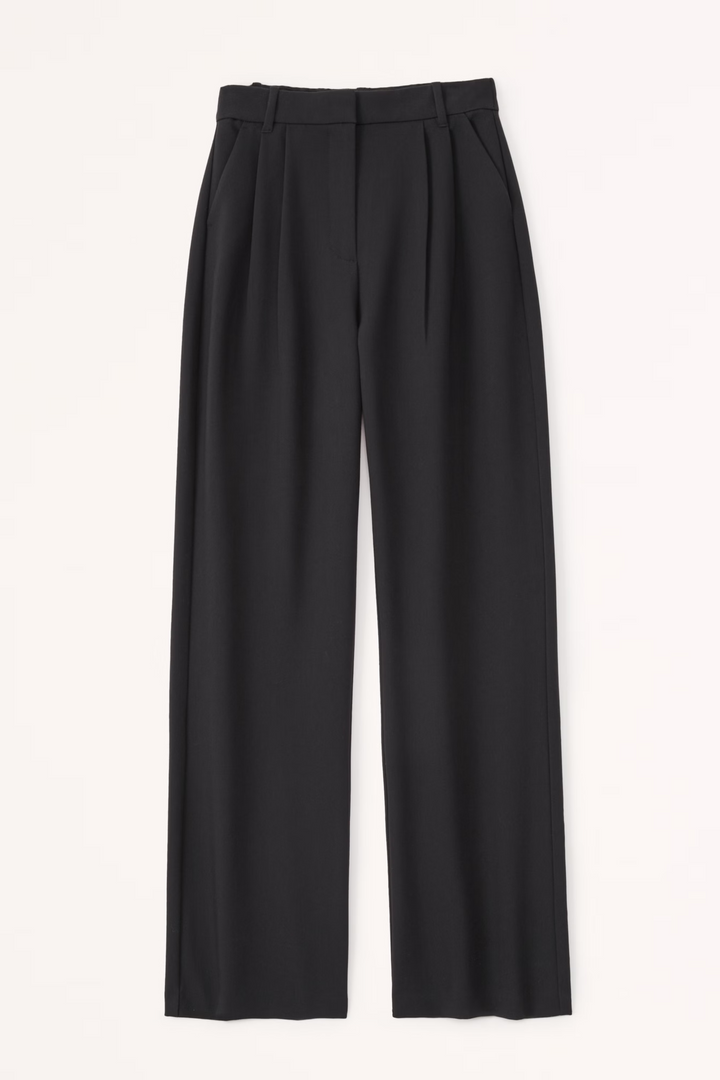 Gabriela™ | Pantalones Tailored de Pierna Ancha