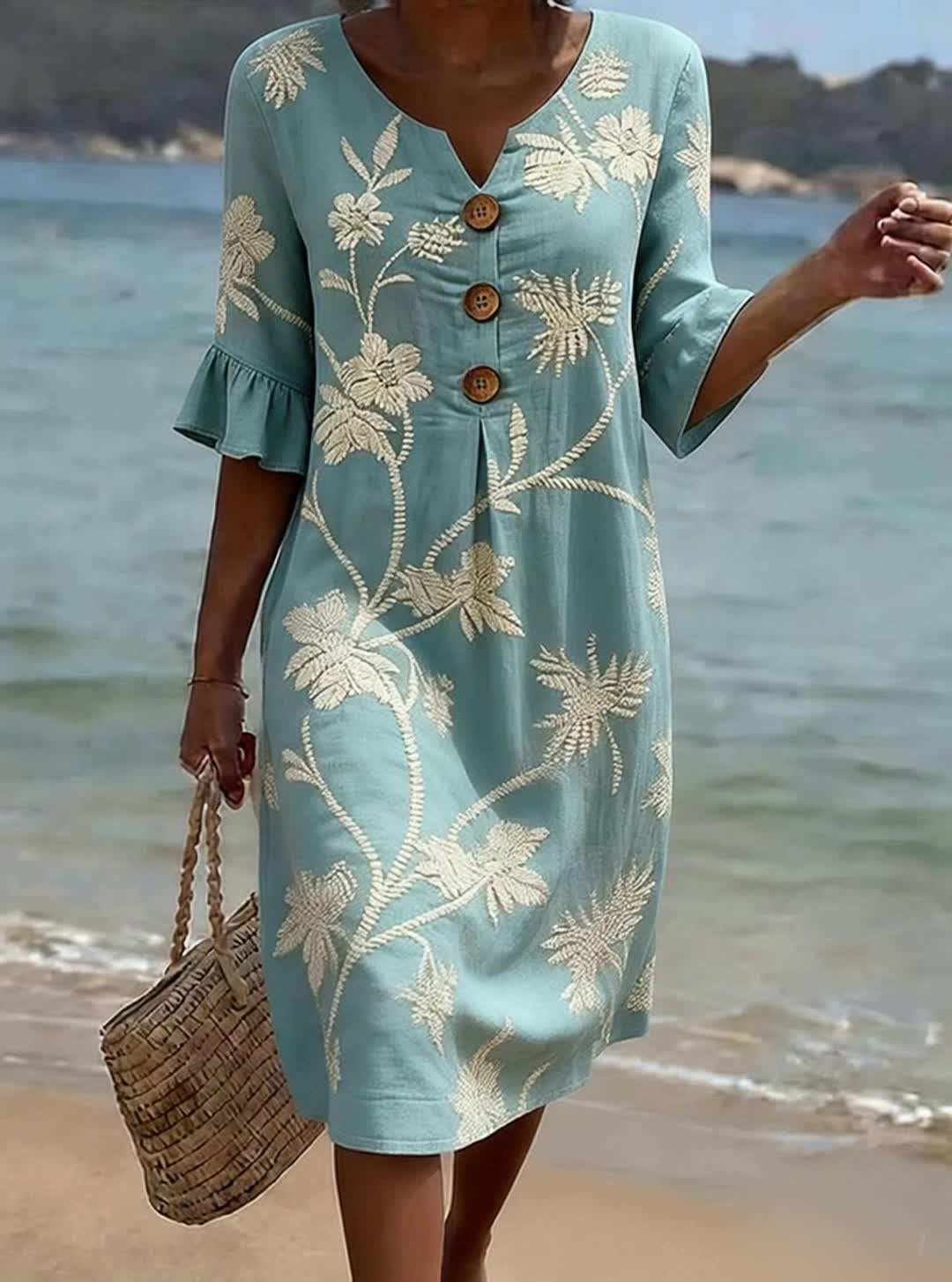 Luna™ | Vestido floral informal de verano