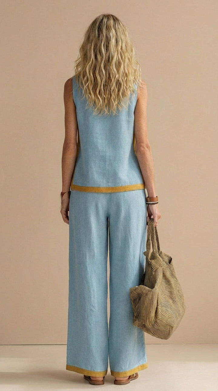 Sofía™ | Conjunto de lino y algodón