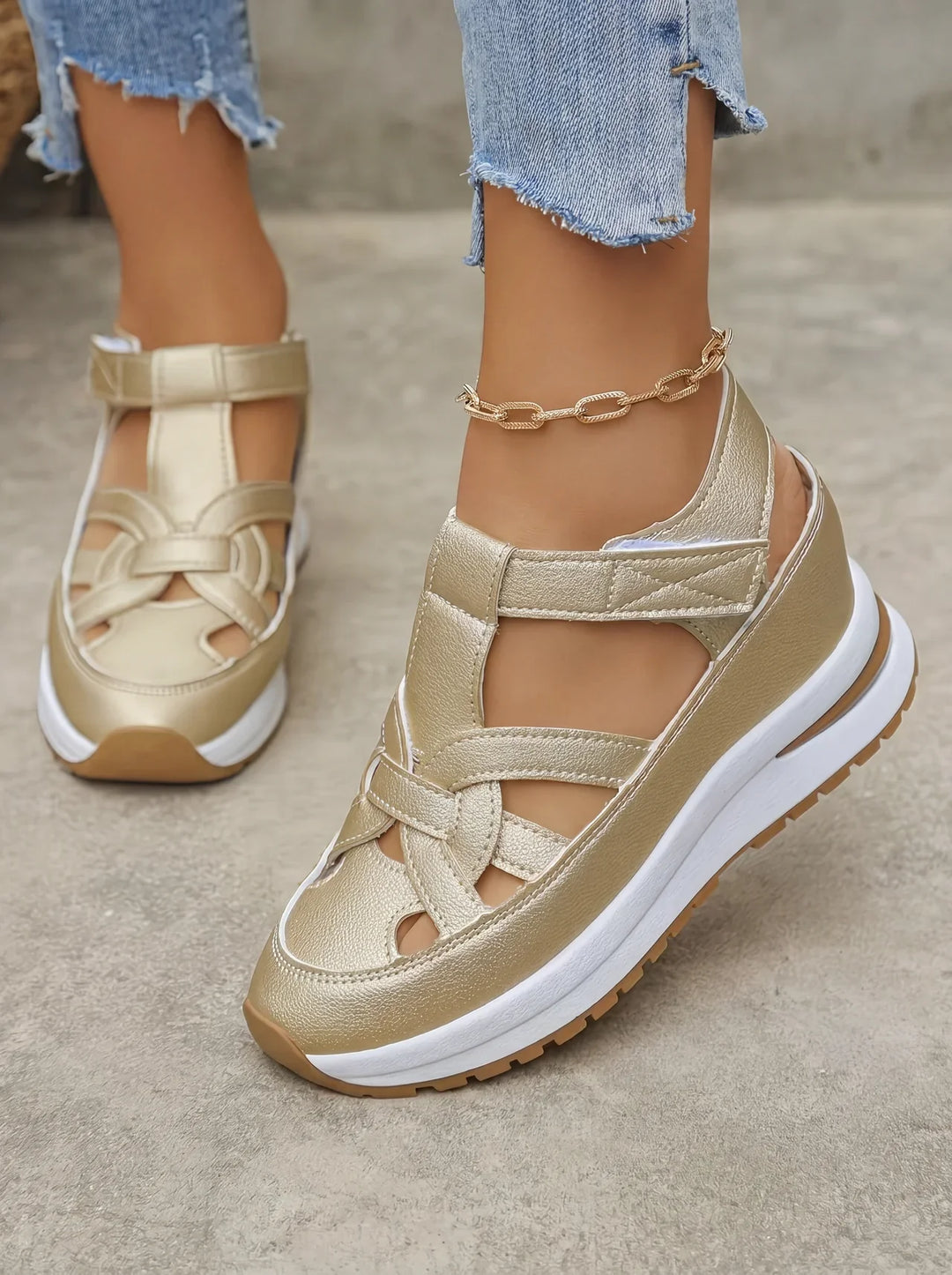 Selina™ | Sandalias de cuña cómodas